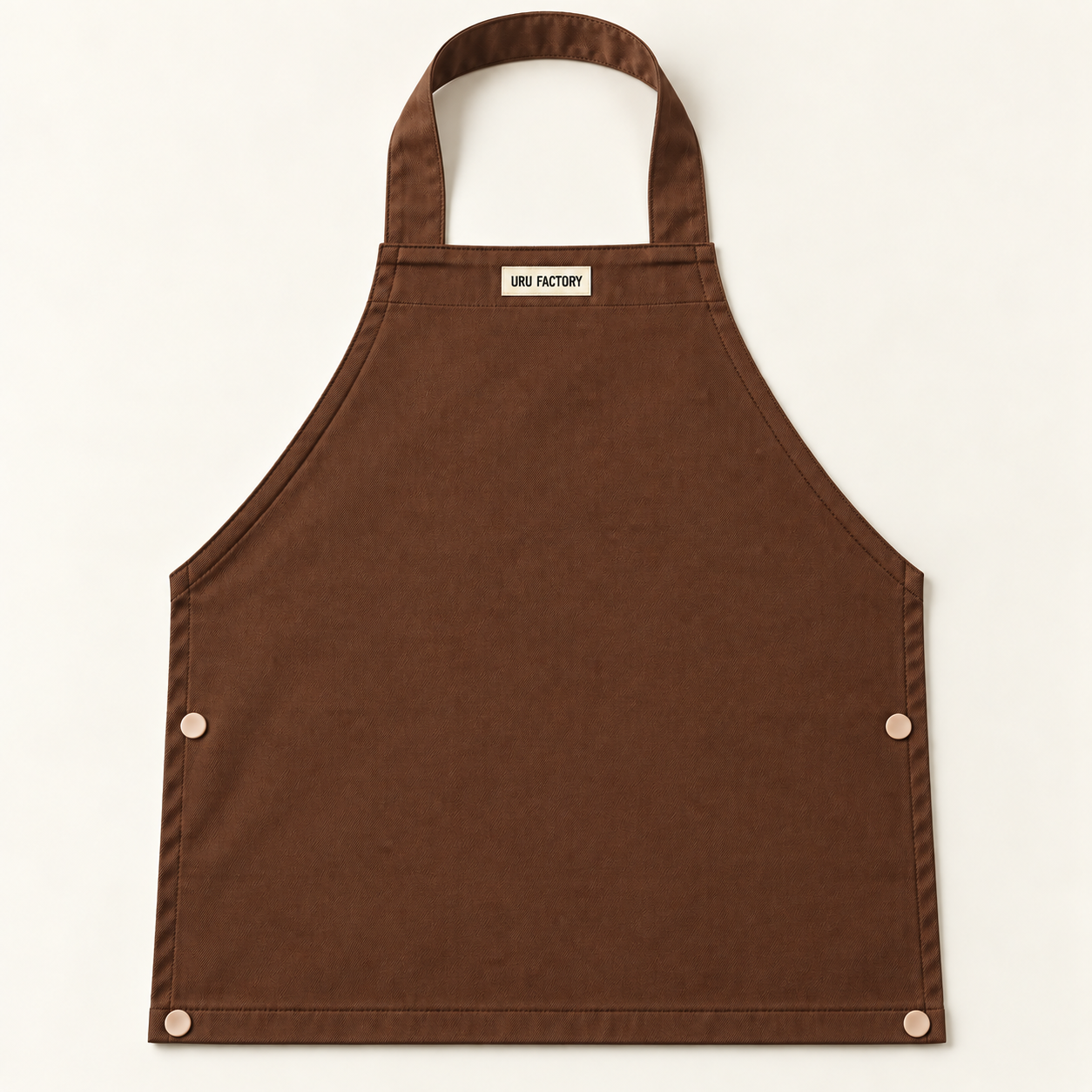 URUお食事エプロン シニア・介護用【Brown】 - 画像 (2)
