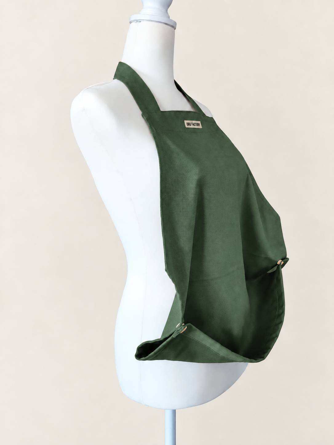 URUお食事エプロン シニア・介護用【Green】 - 画像 (4)