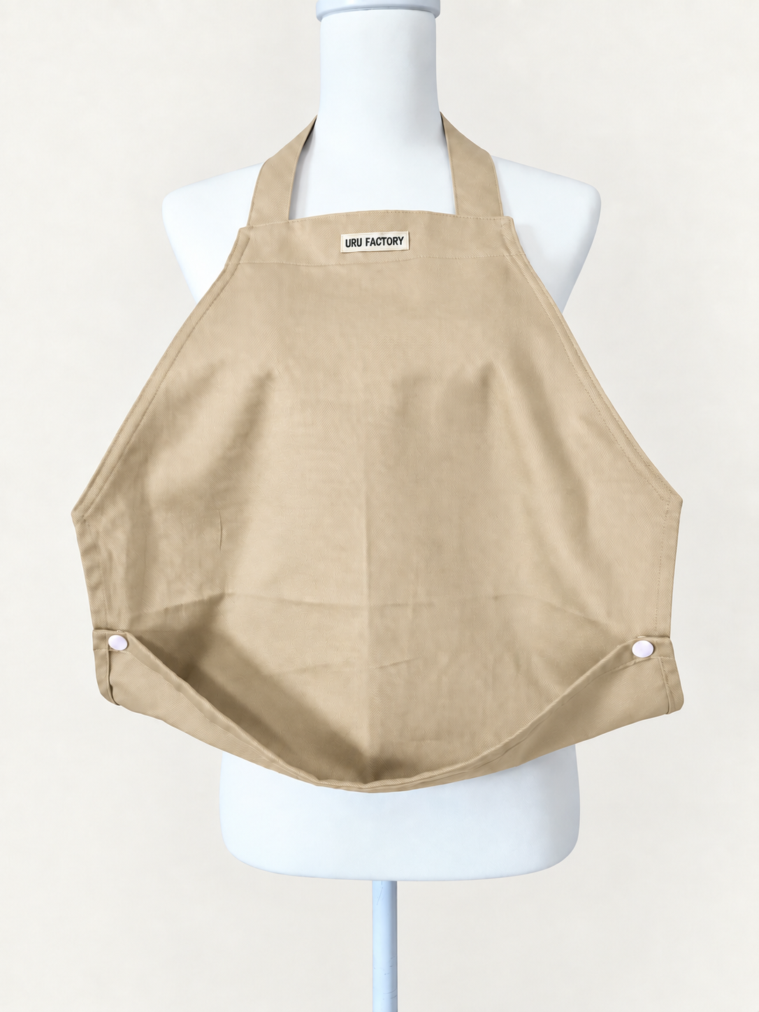 URUお食事エプロン シニア・介護用【Beige】 - 画像 (3)