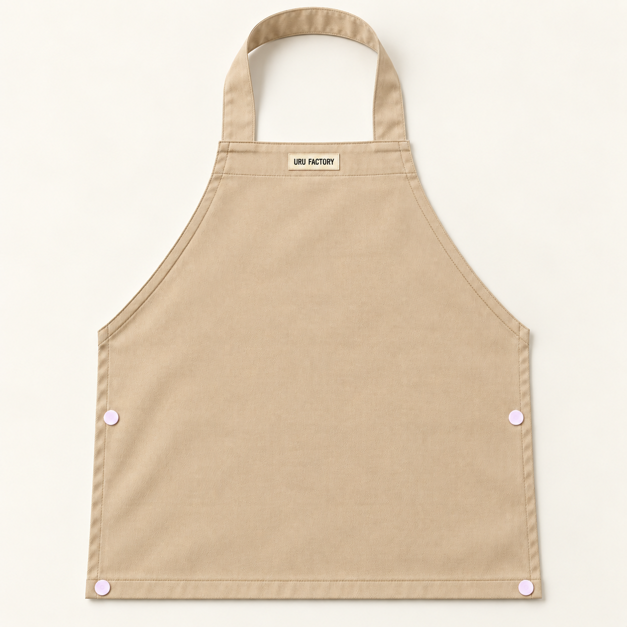 URUお食事エプロン シニア・介護用【Beige】 - 画像 (2)
